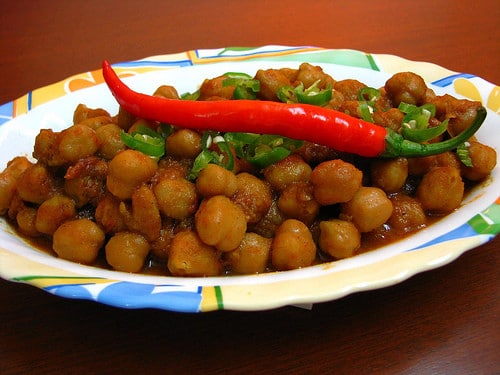 chick peas curry