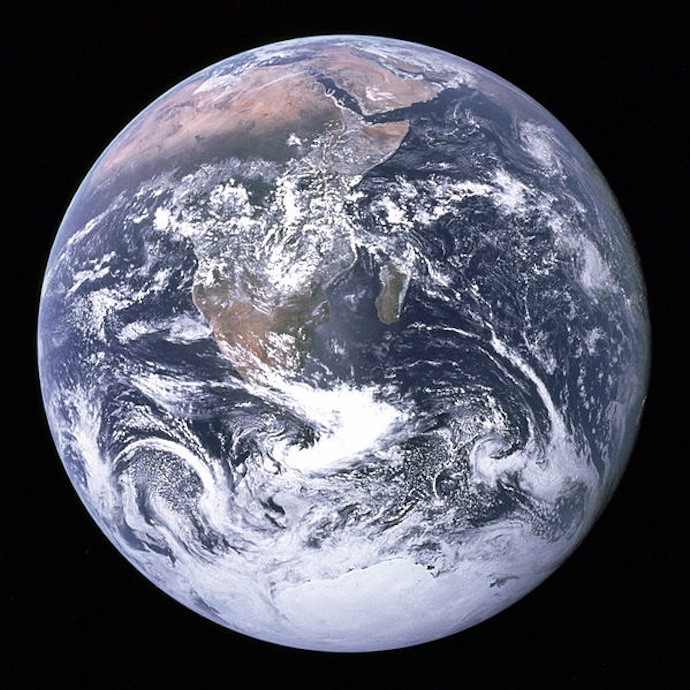 earth from space