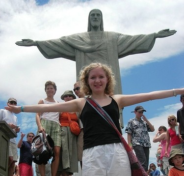 arms wide in brazil