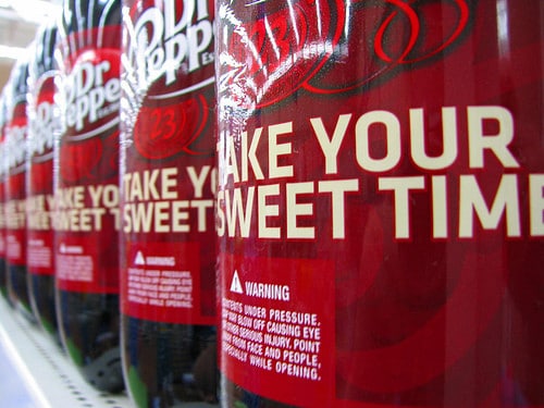 dr pepper take your sweet time