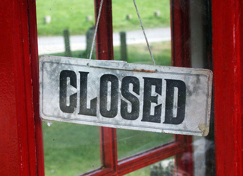 closed sign