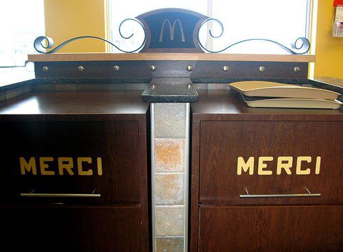 merci at mcdonalds