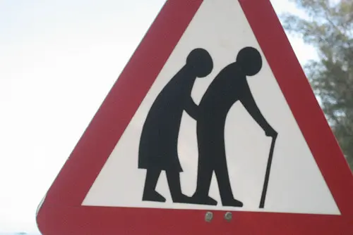 old people crossing