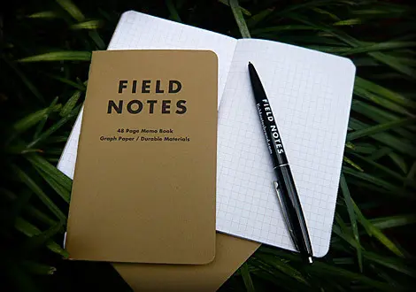 pen and paper notepad