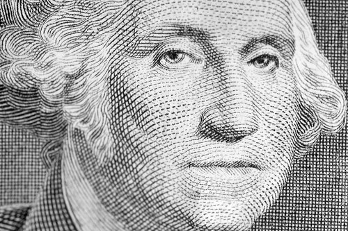 george washington dollar bill