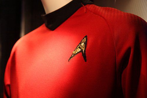 star trek red uniform