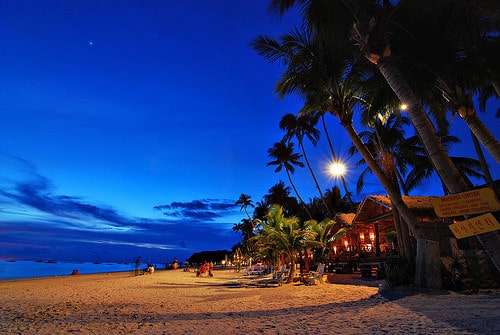 boracay at dusk