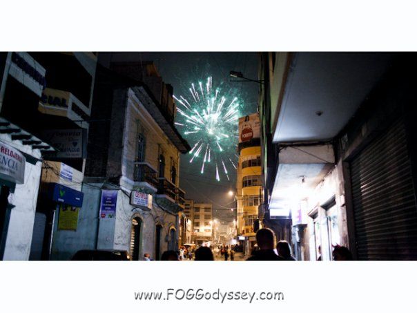 ecuador fireworks new years