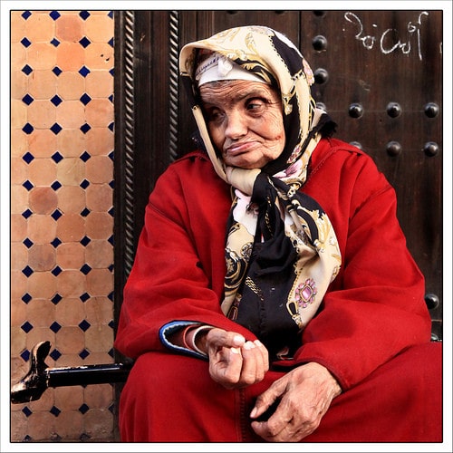 beggar in marrakech