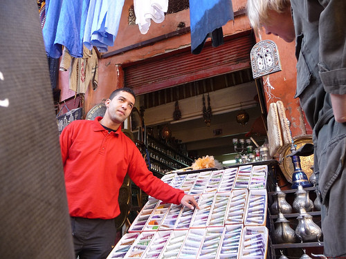 tea shop marrakesh