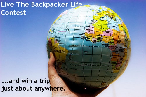 backpacker life contest