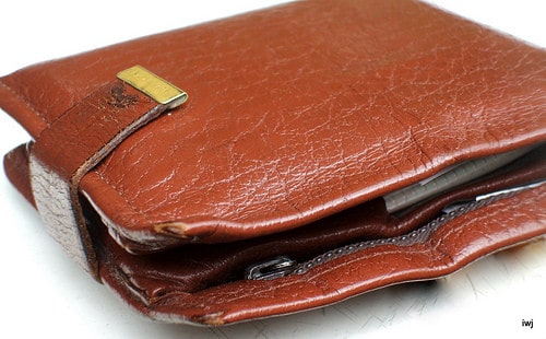 leather wallet