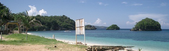 Philippine beach panorama