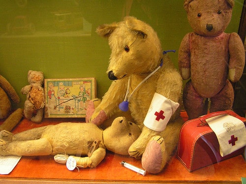 teddy bear nurse
