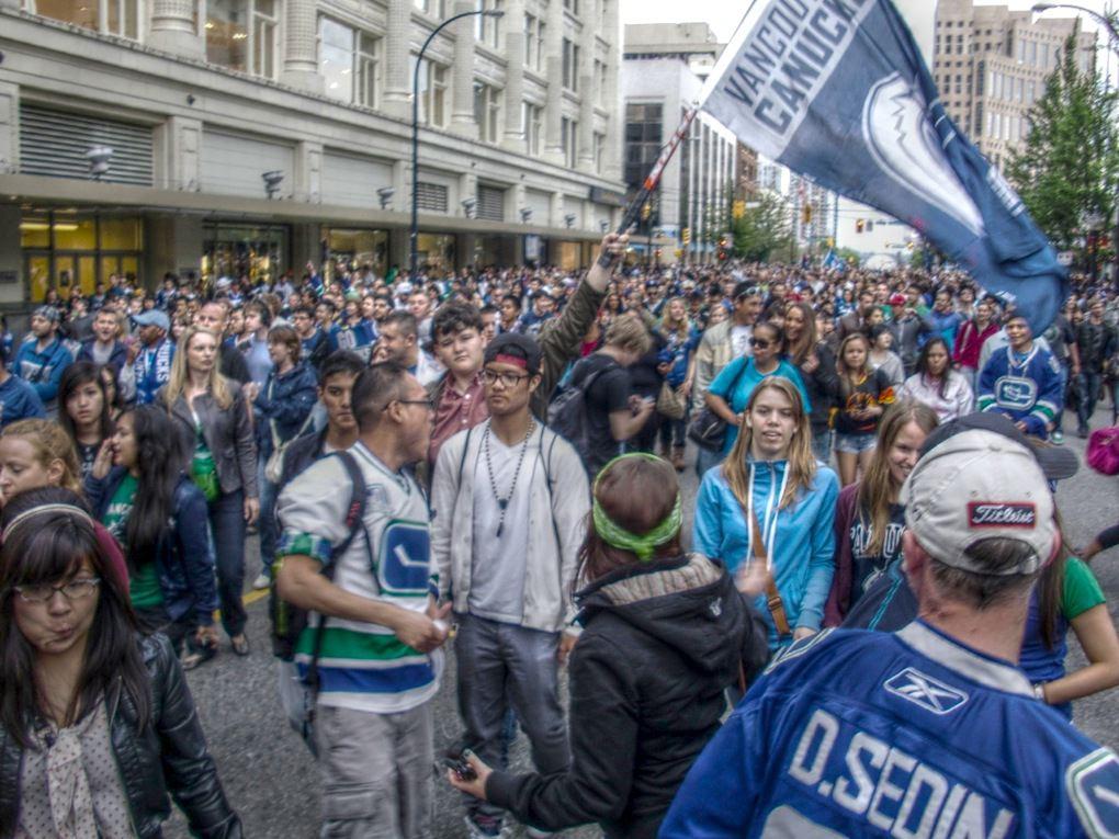 downtown vancouver canucks