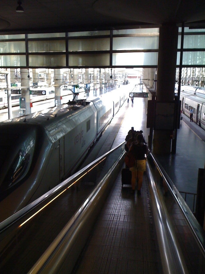 madrid atocha station spain