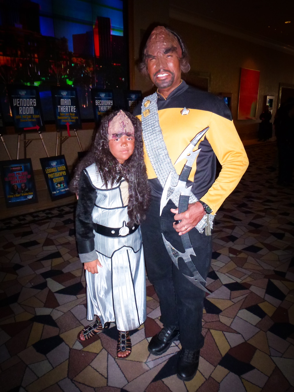 two klingons star trek las vegas