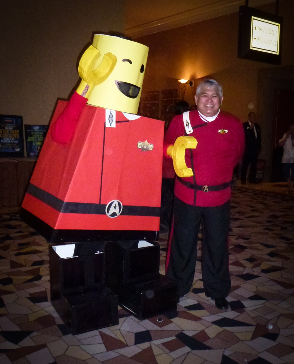 space lego star trek las vegas 2011