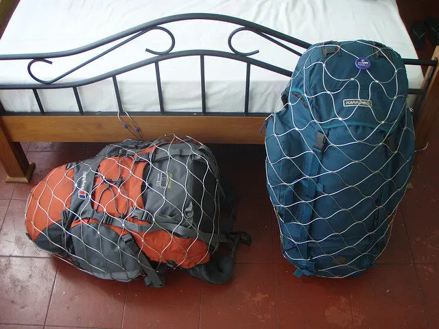 backpack wire mesh