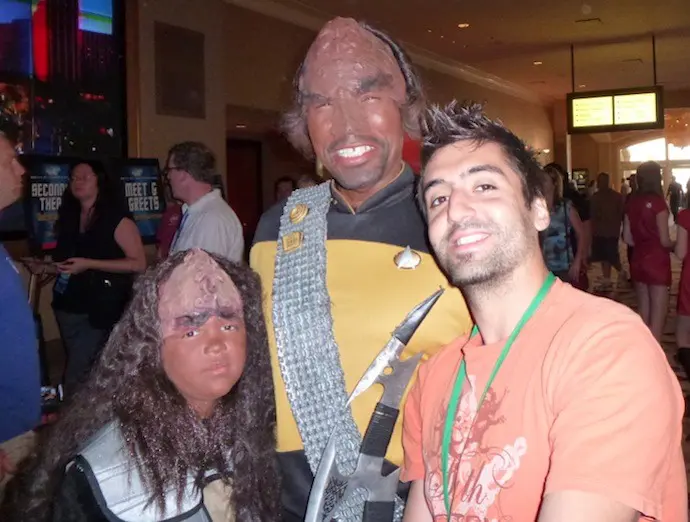 las vegas star trek convention klingons