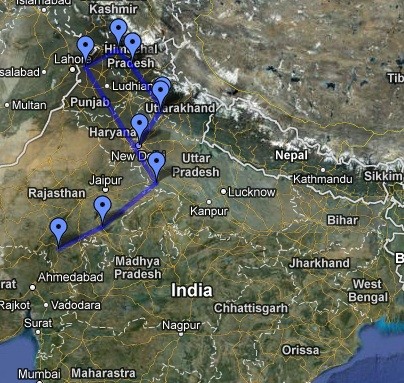 india route