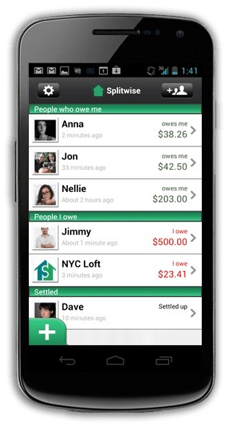 splitwise app