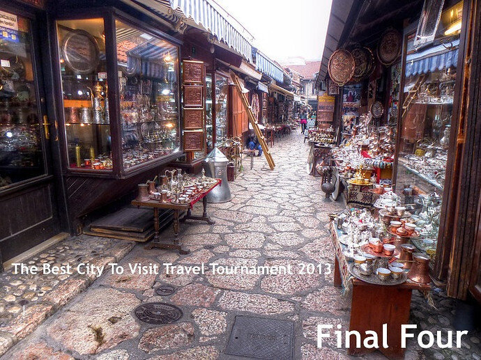 The Best City To Visit Travel Tournament 2013: Final Four