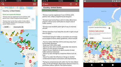 DroneMate App Has All The Current Rules For Traveling With And Flying Your Drone Worldwide